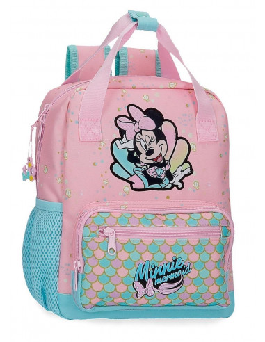 MOCHILA ADAP.28CM.MINNIE MERMAID